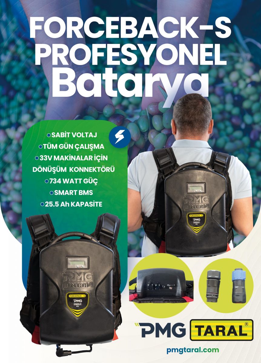 PMG Energy Force Pack Sırt Bataryası 33V