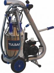 TULSAN TEMPO TİP TEK SAĞIM ALÜMİNYUM GÜĞÜM KAUÇUK MEME LASTİKLİ (İNEK)